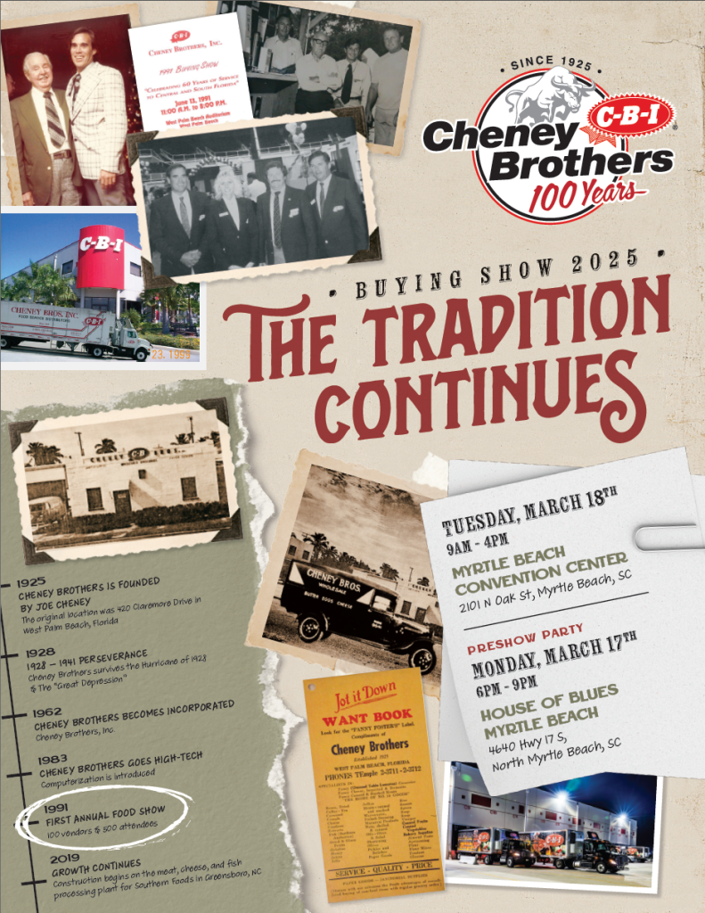 Food Show Cheney Bros Inc. Florida Food Service Distributor